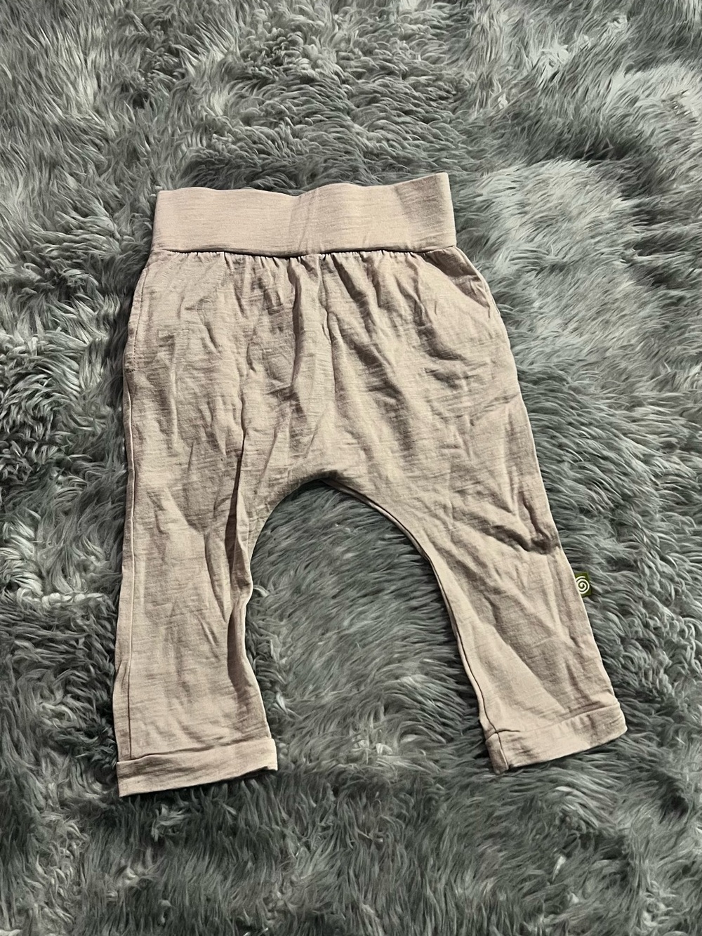 Neutral Taupe Baby Jogger Pants (6-12m)